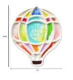 Bower Bird Porcelain Watercolor Palette Balloon Artist Professional Ceramic Palette - Image 2