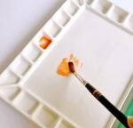 Bower Bird Ceramic Watercolor Palette 18well Rectangle Artist Professional Paint Palette for Acrylic,Gouache Painting Ceramic Mixing Tray (Porcelain) (7.8x5.7in(with Box)) - Image 6