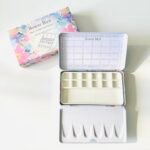 Bower Bird Travel Watercolor Palette,Portable Ceramic Palette,Empty Paint Palette,Small Travel Metal Paint Boxwith Porcelain Palette - Image 2