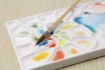 Bower Bird Porcelain Watercolor Palette Conch Artist Professional Ceramic Palette (Ceramics) - Image 7