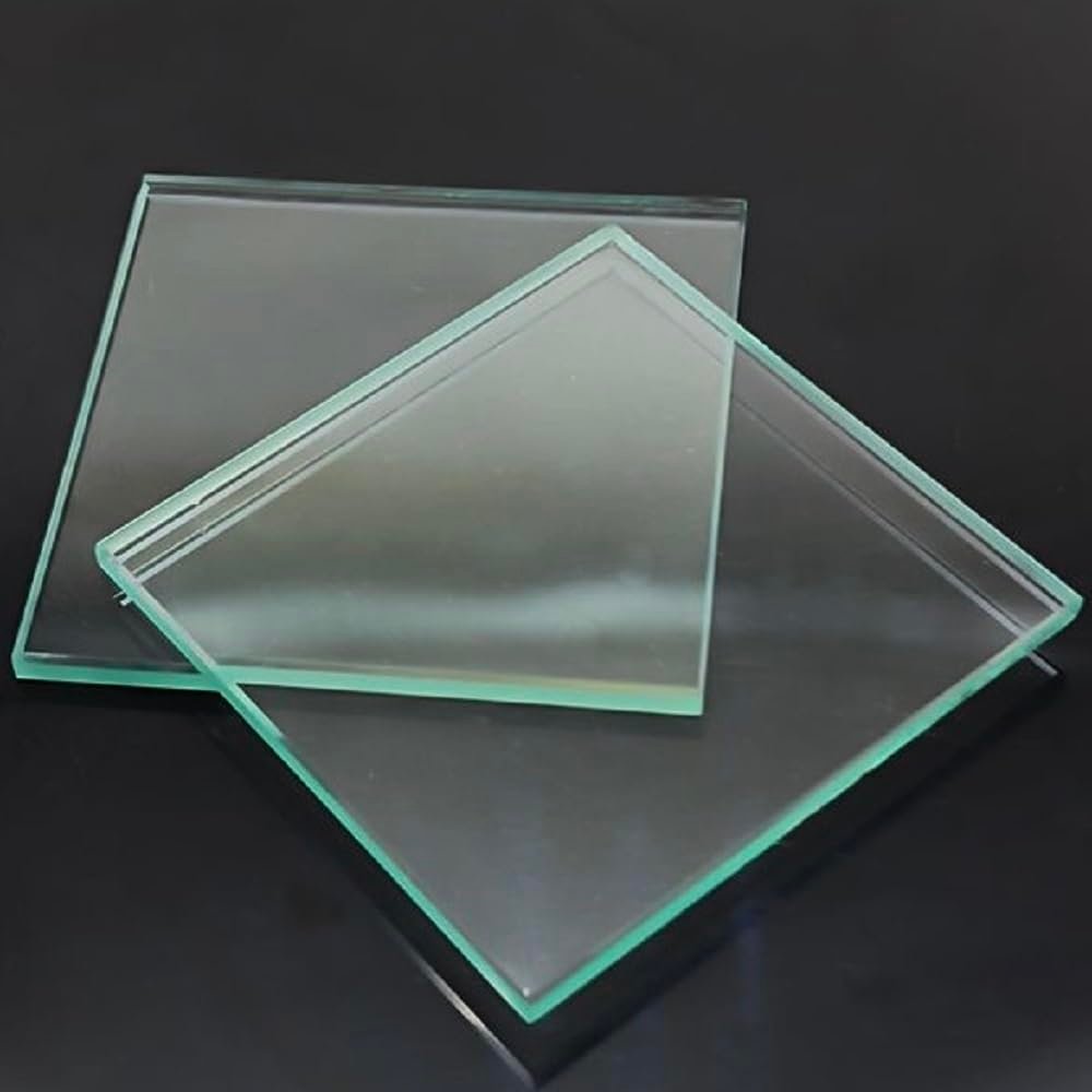 51cms2WeNzL Glass Panel Flat Bottom Mineral Pigment Grinding Palette, Suitable for DIY Oil Painting, Watercolor,Tempera, Artist's Paint Grinding (7.8x7.8in) - Image 1