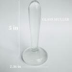 Glass Muller Flat Bottom Mineral Pigment Grinding Pestle, Suitable for DIY Oil Painting, Watercolor,Tempera, Artist's Paint Grinding - Image 3