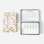 Bower Bird Travel Watercolor Palette,Portable Ceramic Palette 6 Well,Empty Paint Palette,Small Travel Metal Paint Boxwith Porcelain Palette (18Well) - Image 3