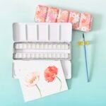 Bower Bird Empty Watercolor Palette, Metal Tin Palette for Artist Watercolors,Unique Pattern Metal Watercolor Paint Tin for Watercolors Oils and Gouache - Image 5