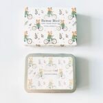 Bower Bird Travel Ceramic Watercolor Palette with Porcelain Mixing Tray & Metal Tin Box - Portable Art Kit for Gouache, Studio & Outdoor Painting (12Well) - Image 4