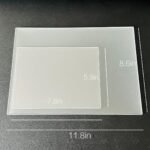 Bower Bird Glass Panel Flat Bottom Mineral Pigment Grinding Palette, Suitable for DIY Oil Painting, Watercolor,Tempera, Artist's Paint Grinding (11.8x8.6 in), BB2024006 - Image 3