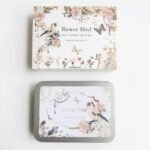 Bower Bird Travel Ceramic Watercolor Palette with 12-Well Porcelain Mixing Tray & Metal Tin Box - Portable Art Kit for Gouache, Studio & Outdoor Painting - Image 2
