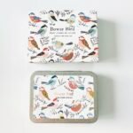 Bower Bird Travel Ceramic Watercolor Palette with 12-Well Porcelain Mixing Tray & Metal Tin Box - Portable Art Kit for Gouache, Studio & Outdoor Painting - Image 5