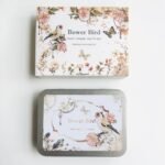 Bower Bird Travel Watercolor Palette,Portable Ceramic Palette 6 Well,Empty Paint Palette,Small Travel Metal Paint Boxwith Porcelain Palette (6-Well) - Image 3