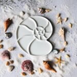 Bower Bird Ceramic Paint Palette Round Conch，Artist Professional Porcelain Watercolor Palette，Acrylic Gouache Watercolor Mixing Tray-6.7Inch - Image 6